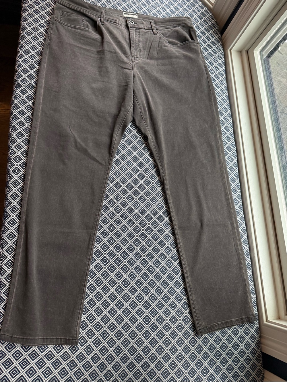 Travis Men’s Five Pocket Pants - Charcoal - Picture 1 of 3